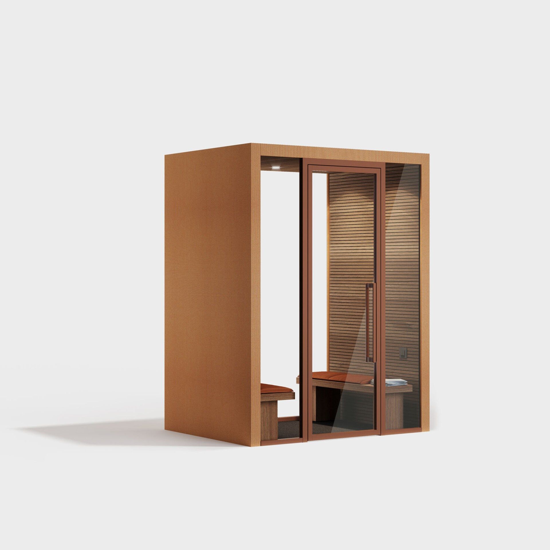 Акустическая офисная кабина со встроенным освещением Manerba Bibiena ARCH-00095766 - Вид №3