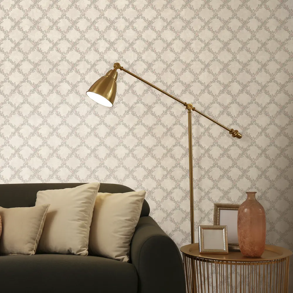 Обои флизелиновые Euro Decor Esta бежевый 1.06 м ED7192-21 86447988 STLM-2002980 - Вид №2