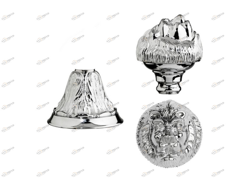 230427.B050.53 Обрезка комплект отсечной клапан с ручкой Хром с черной патиной Mestre 