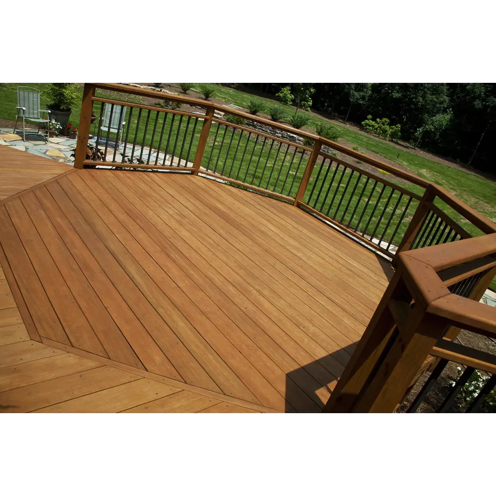 Террасная доска импрегнированная хвоя 43x140x6000 мм вельвет 0.84 м² РУСШПАЛА STLM-2037619 - Вид №7