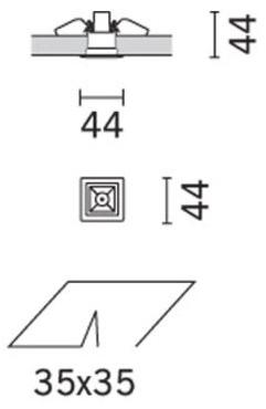 iGuzzini Встраиваемый светодиодный светильник для подвесных потолков Laser blade sun-id-1450229 - Вид №6