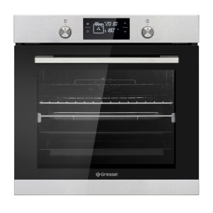 9284763 Электрический духовой шкаф Gressel RU677EM69110 серебристый
