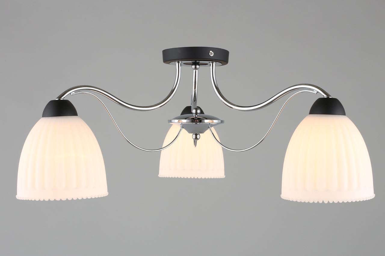 Потолочная люстра Omnilux Fiesole OML-65707-03 OMNILUX FIESOLE 328308 Белый;хром  - Вид №3