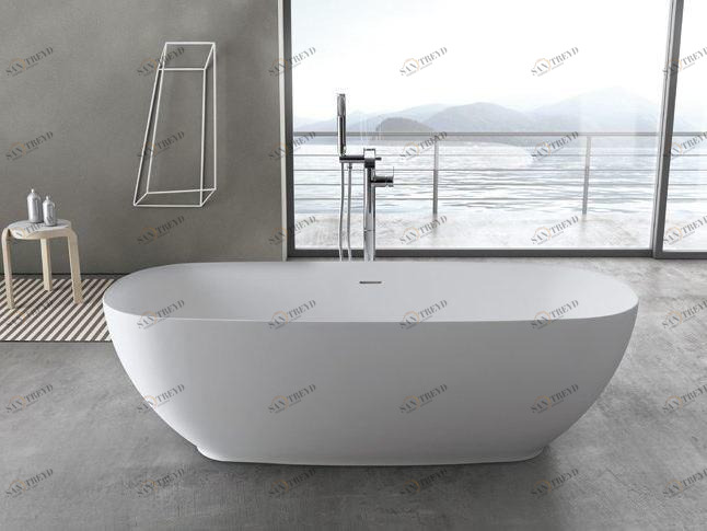 RAB Arredobagno Отдельностоящая овальная ванна из tecnoril® Cloe system sun-id-1481361