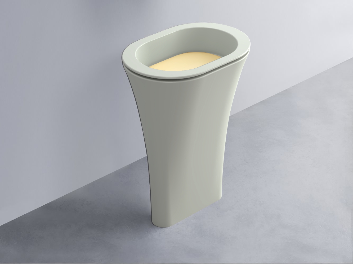AMLA65-PM+AMPILO-CN+AMCOLO-PM Раковина Amedeo Ovale отдельностоящая cielo Enjoy + Amedeo Ceramica Cielo