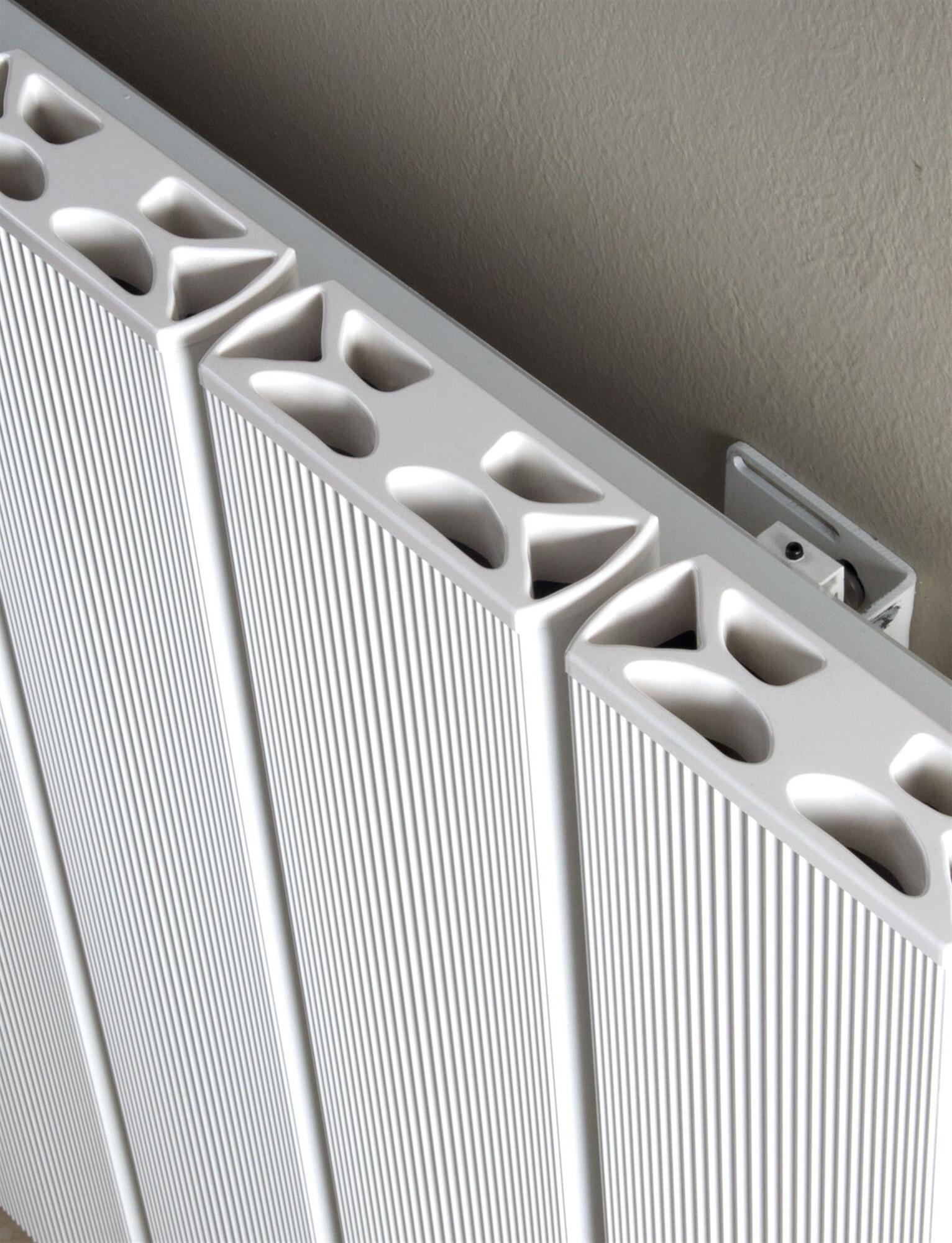 Радиатор Hammam MIMOSA Aluminium radiator комбинированный; электрический или водяной Алюминий  - Вид №25