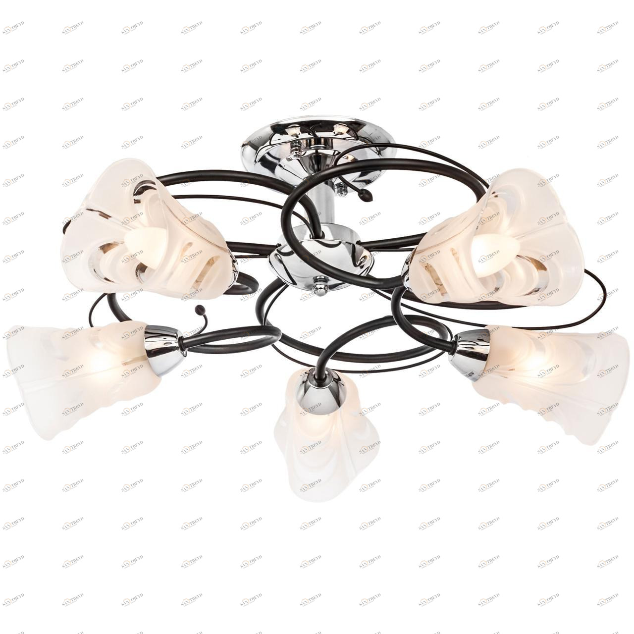 Потолочная люстра Silver Light Bibis 242.59.5 SILVER LIGHT BIBIS 183337 Белый 