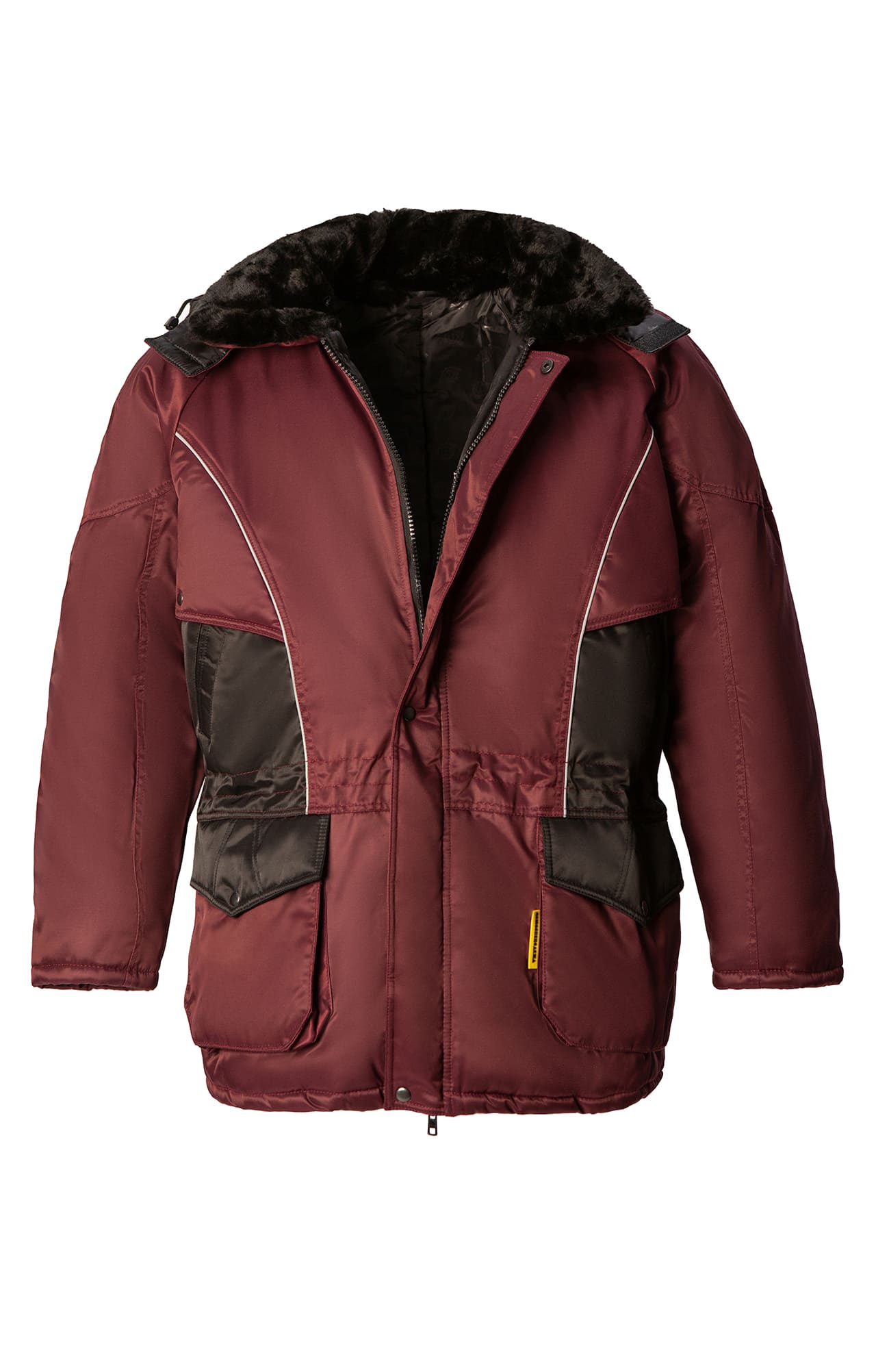 61590 Костюм "Сатурн" зимний бордо  Зимняя спецодежда  размер 56-58/182-188  - Вид №4