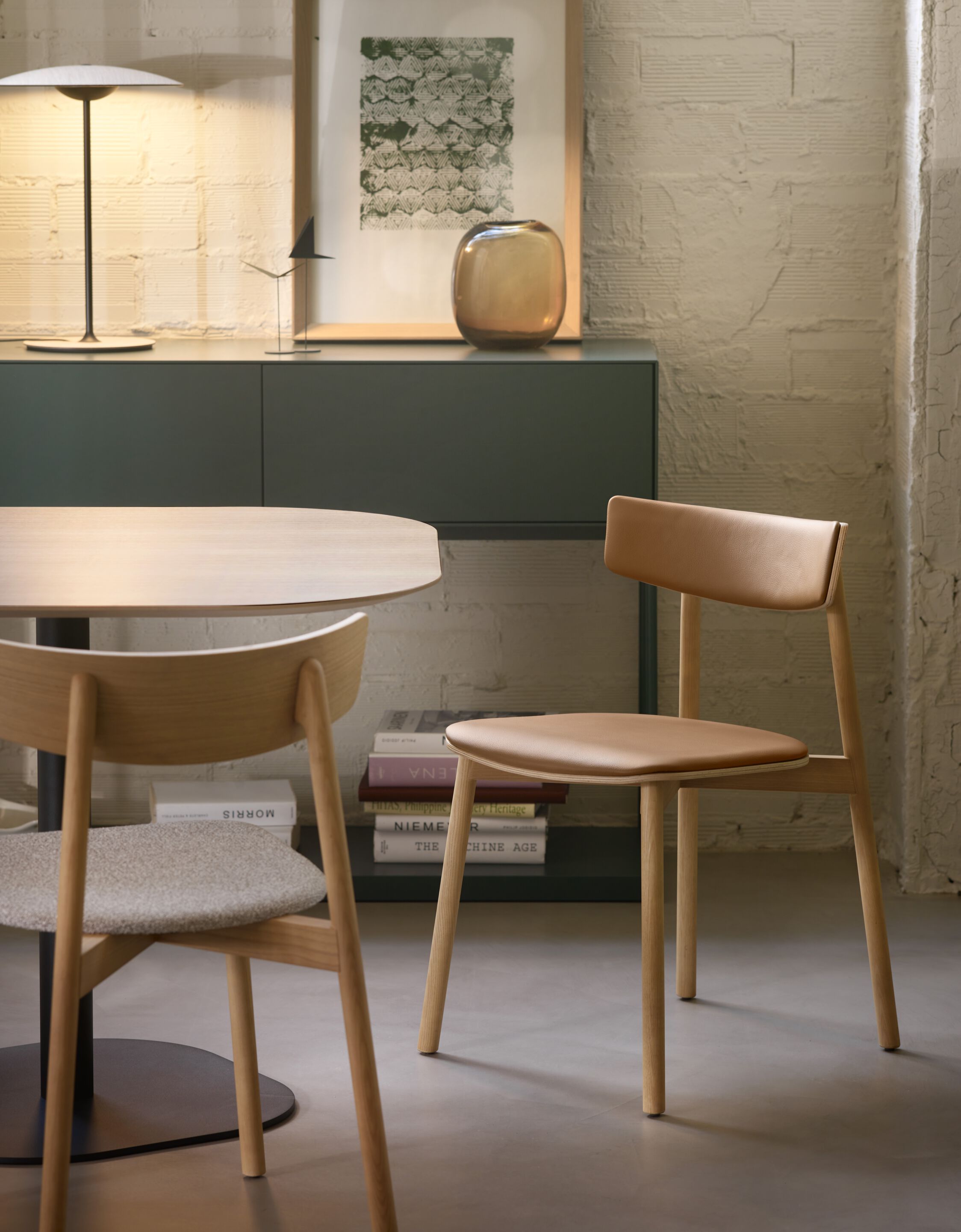 Стул с дубовой обивкой TREKU KOL ARCH-00082711 - Вид №3