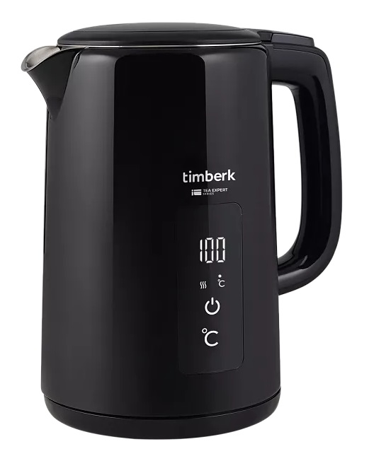 9079361 Электрочайник Timberk T-EK21S01 черный STDN-0137569 - Вид №1