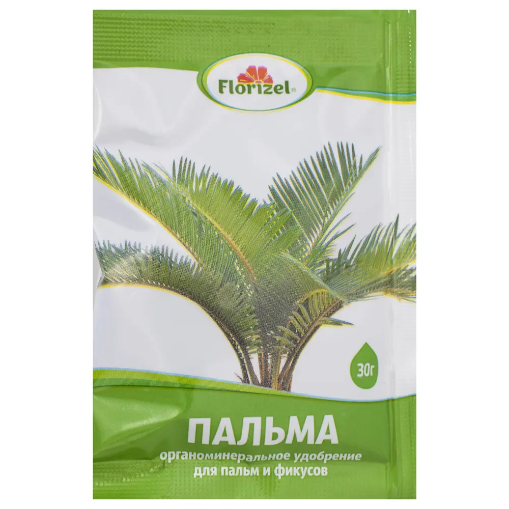 Удобрение Florizel для пальм и фикусов ОМУ 0.03 кг 18398993 STLM-2016400 Santreyd 