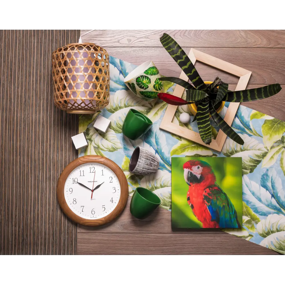 Часы настенные "Дерево" диаметр 30 см TROYKATIME STLM-2180266 - Вид №5