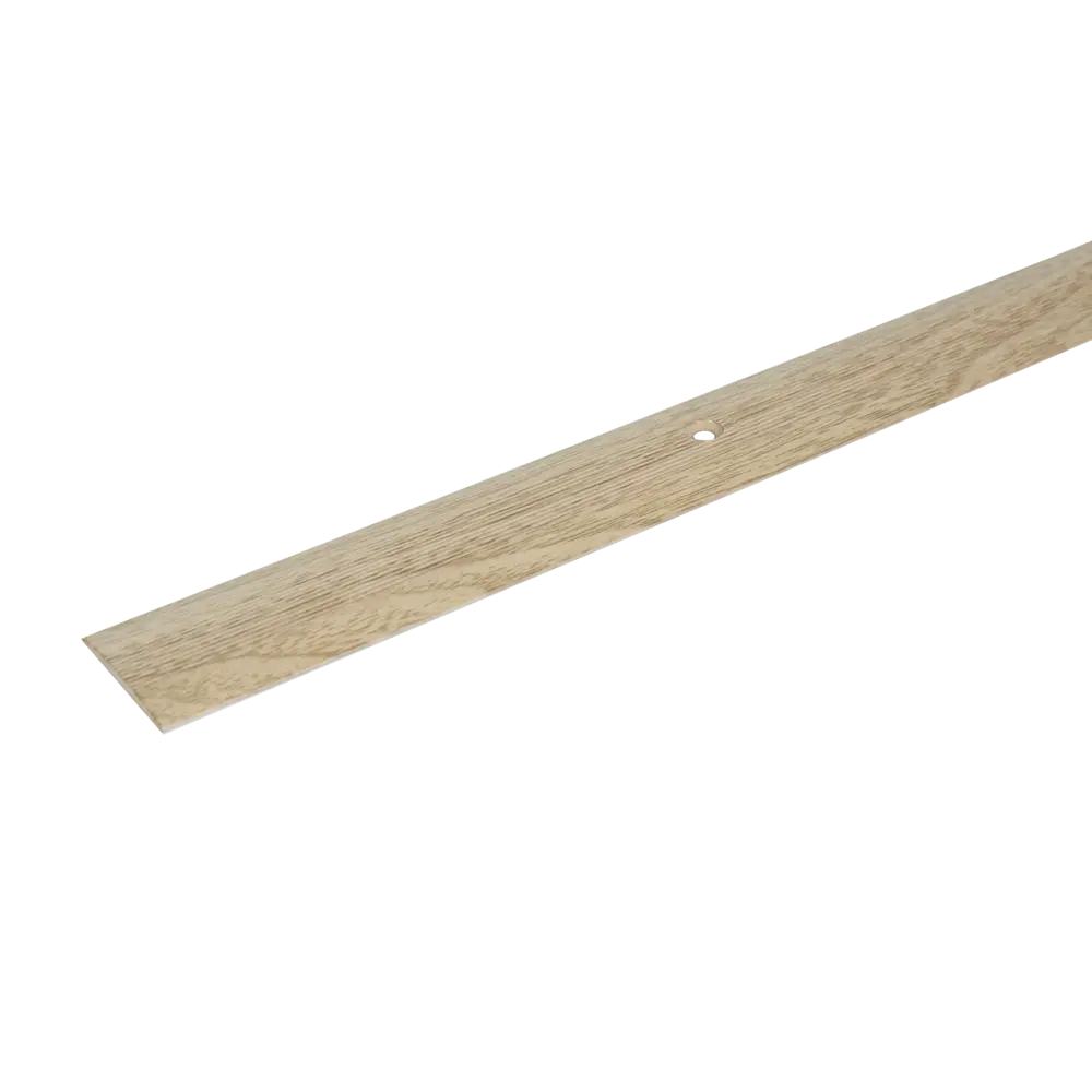 Порог одноуровневый (стык) алюминиевый, дуб беленый, 90x2.8 см 14255290 STLM-2068847 Santreyd 