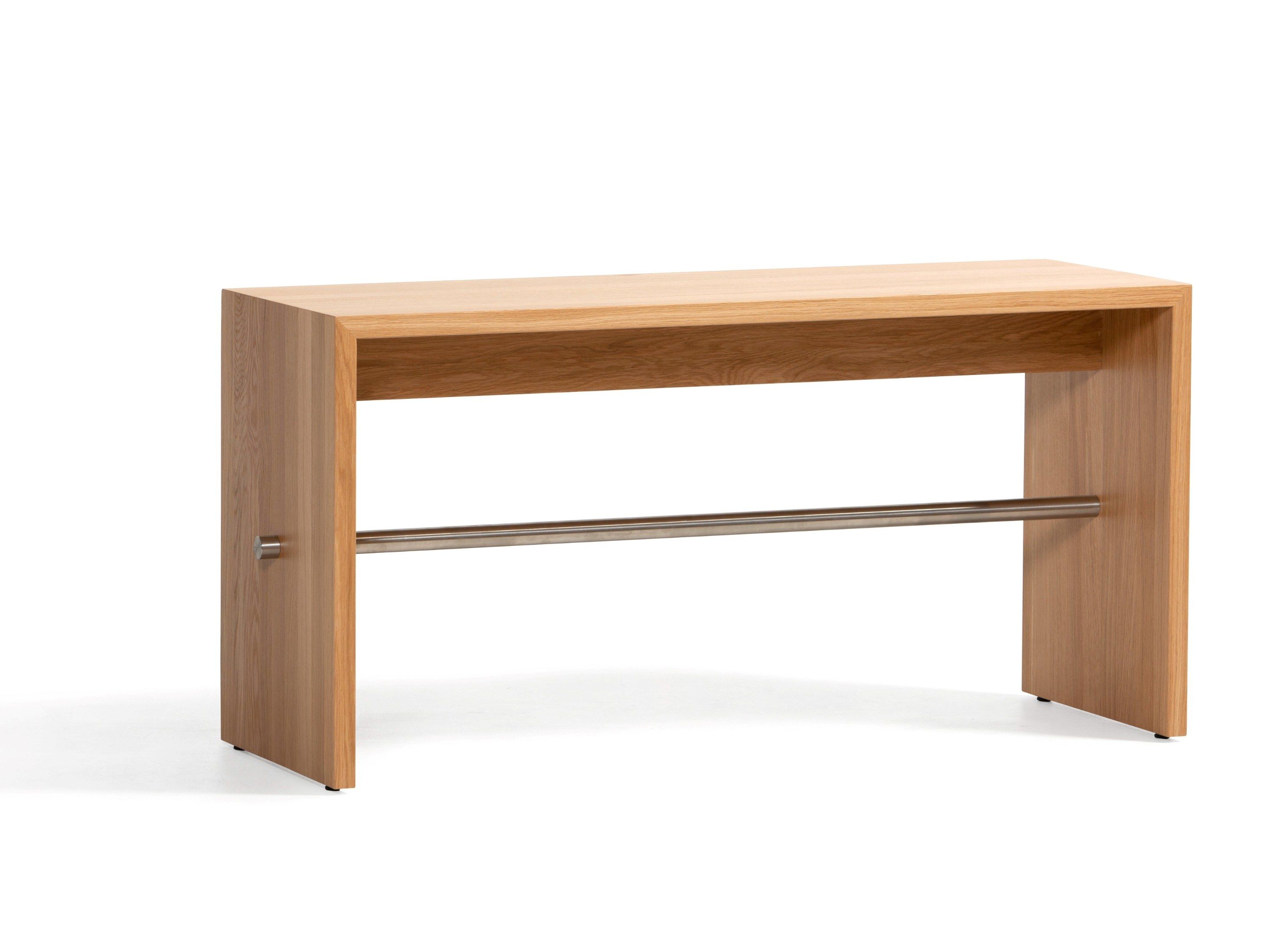 Низкий прямоугольный журнальный столик из массива дерева Bla Station настольный теннис ARCH-00029616 - Вид №1