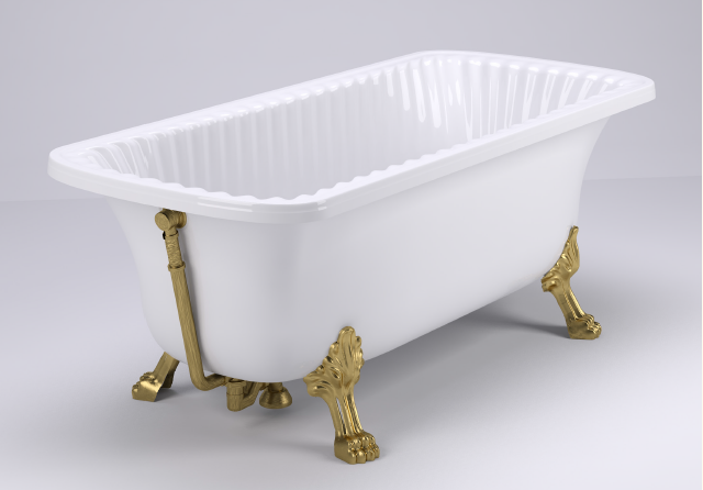 26924 Ванна из литьевого мрамора Migliore Olivia