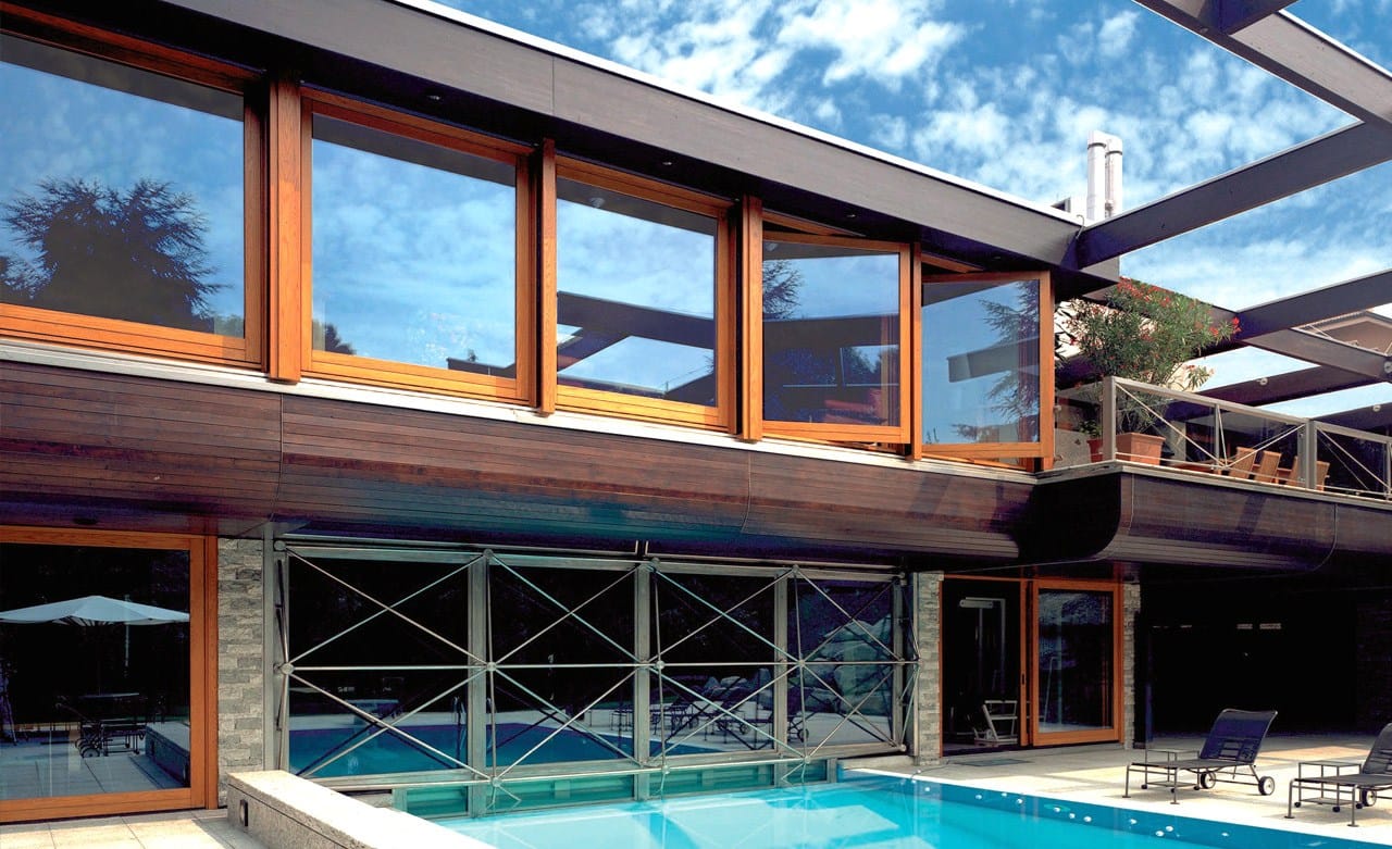 Деревянное окно с тепловым сдвигом Capoferri Serramenti SC80-100 ARCH-00027480 - Вид №7