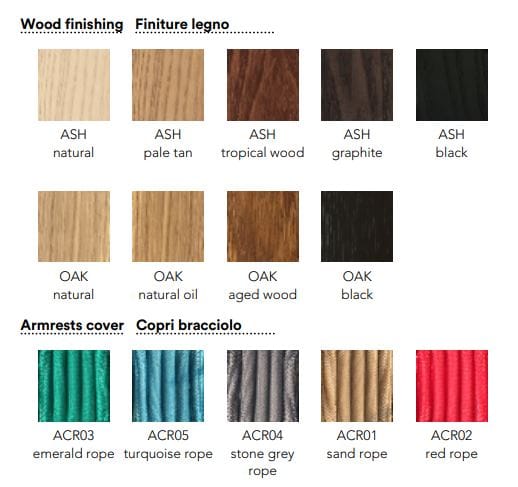 Деревянный штабелируемый стул с подлокотниками MOROSO Матильда ARCH-00136807 - Вид №23