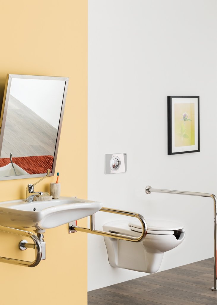 BD060-00CB00E-0000 Раковина для инвалидов 50*60 Creavit  - Вид №1