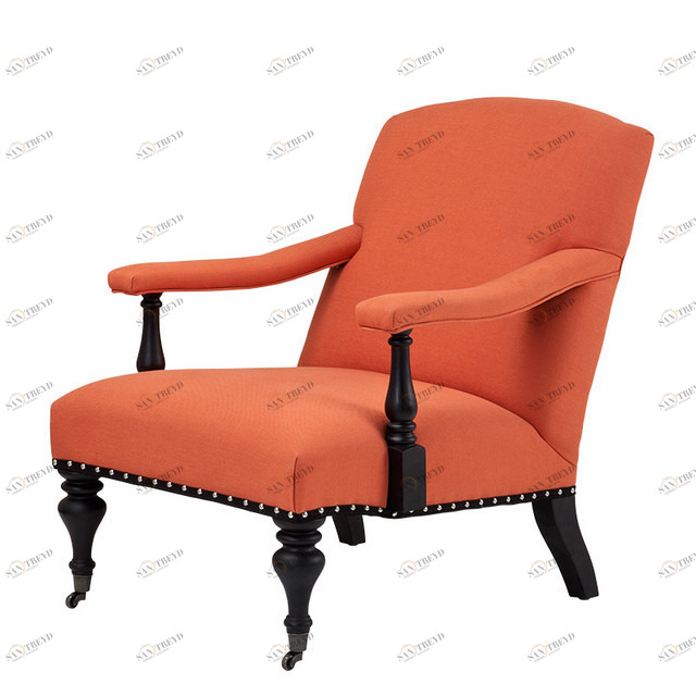 Кресло Trident от Eichholtz Оранжевое EICHHOLTZ ДИЗАЙНЕРСКИЕ, EICHHOLTZ 062202 Оранжевый 