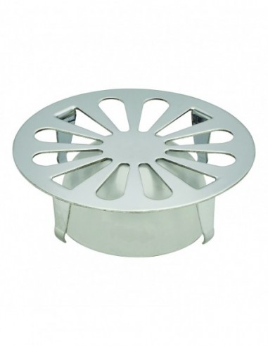 035300 000 00  Решетка-гирлянда для сливного трапа, Д. 90 мм, нержавеющая сталь Valentin Сталь  - Вид №1