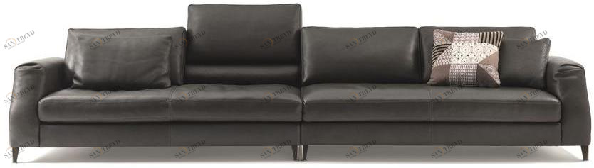 Frigerio Salotti Секционный мягкий диван из кожи Davis sun-id-1507578