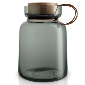 Банка с дубовой крышкой 2 л серая Silhouette EVA SOLO  00-3872315 Бежевый;серый