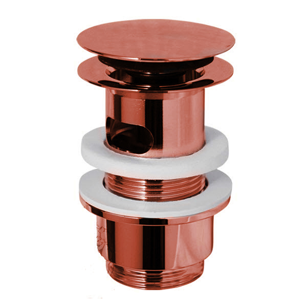 Донный клапан MIGLIORE с переливом ML.RIC-10.106.BR - бронза, 'клик-клак'  - Вид №1