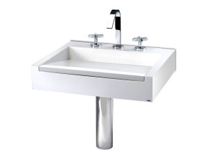 Прямоугольная подвесная раковина из смолы