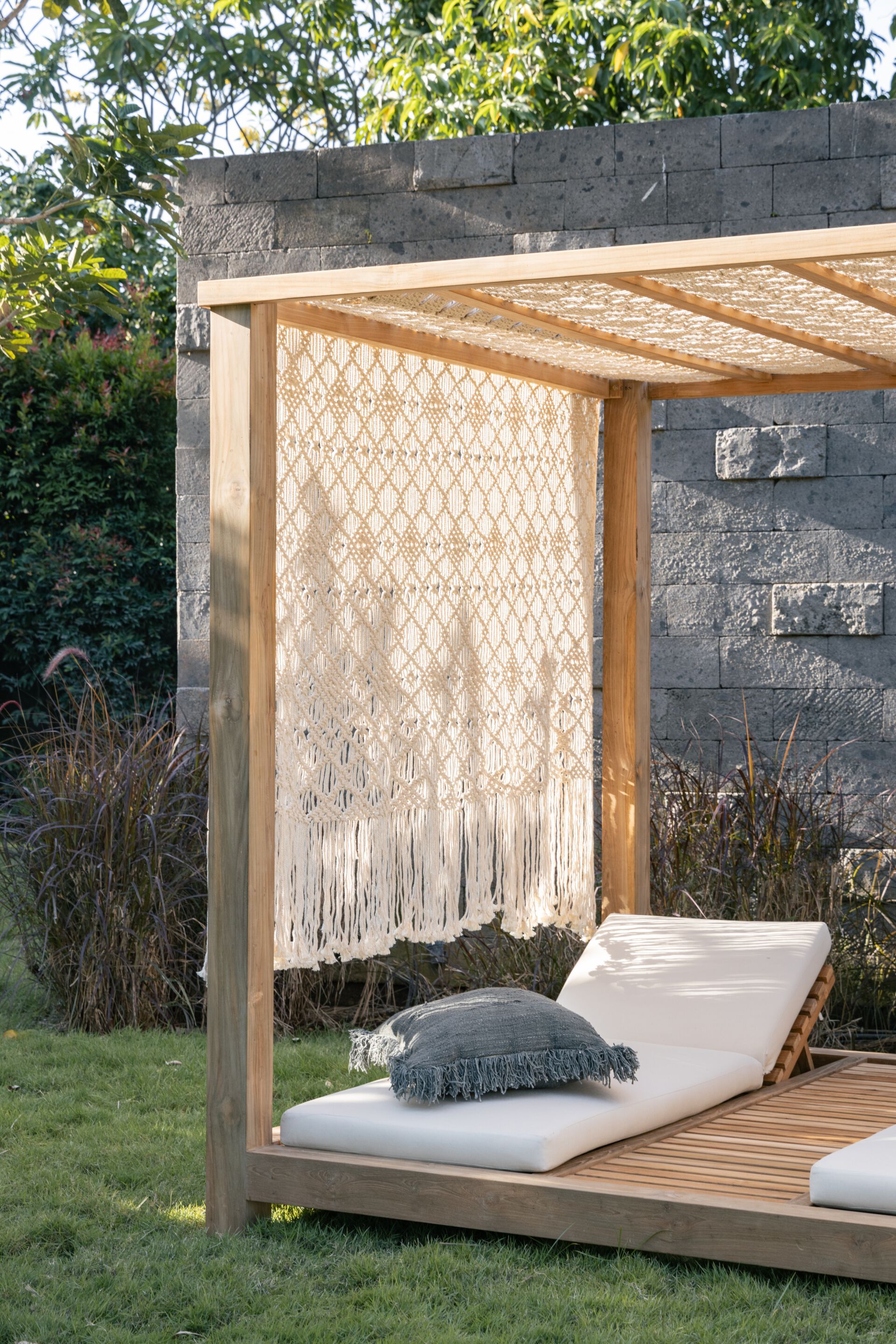 Садовая кровать из тикового дерева с балдахином cbdesign Zen ARCH-00057719 - Вид №6