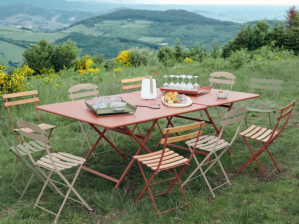 Стальной складной прямоугольный садовый стол Fermob ARCH-00003210 - Вид №2