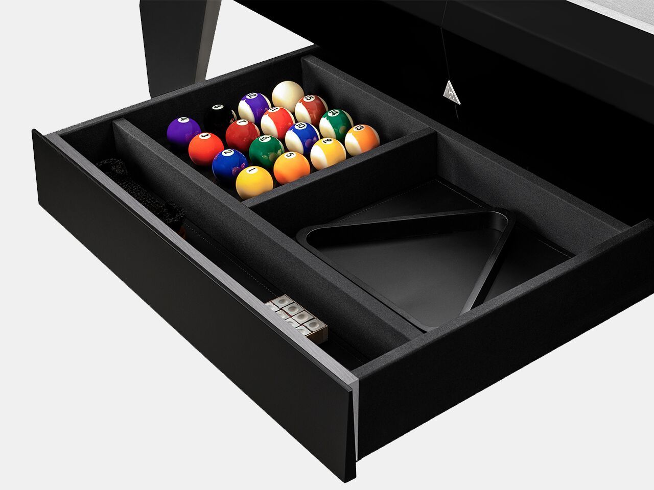 Деревянный прямоугольный бильярдный стол Hermelin biliardi современные игровые столы ARCH-00047628 - Вид №4