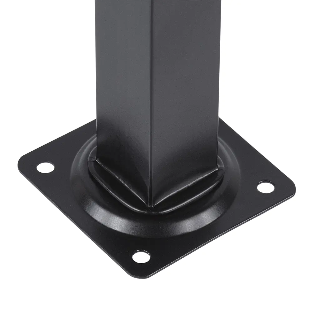 Ножка для мебели квадратная 25x25x400 мм металл черная 89380770 STLM-2209139 Santreyd  - Вид №6