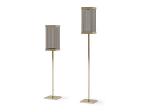 Металл и стекло затемнения светодиодный торшер