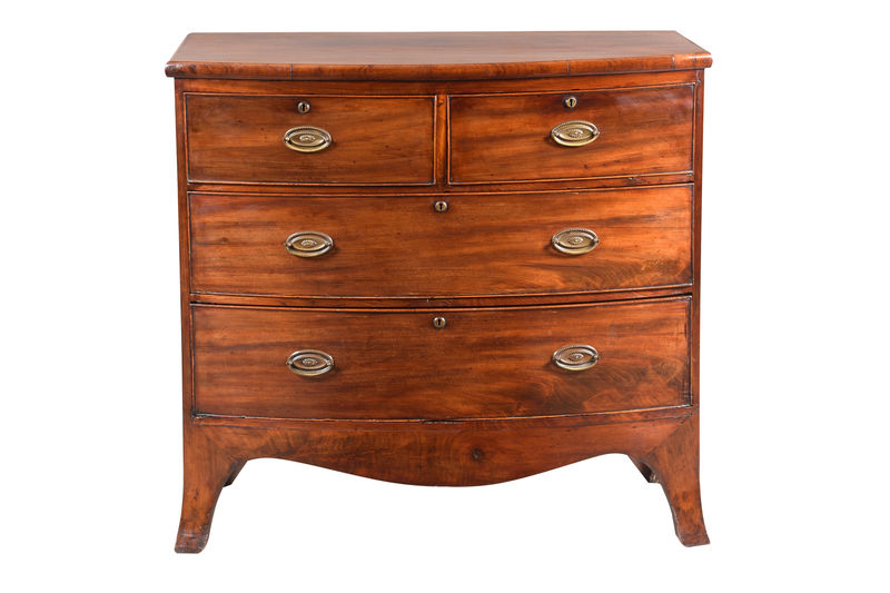 SOR27541 Передний комод с бантом из красного дерева ijlbrown 