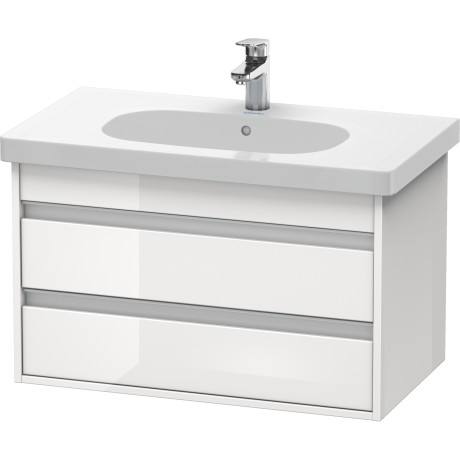 KT664705151 Ketho Тумбочка подвесная Сосна коричневая, декор Duravit - Вид №2