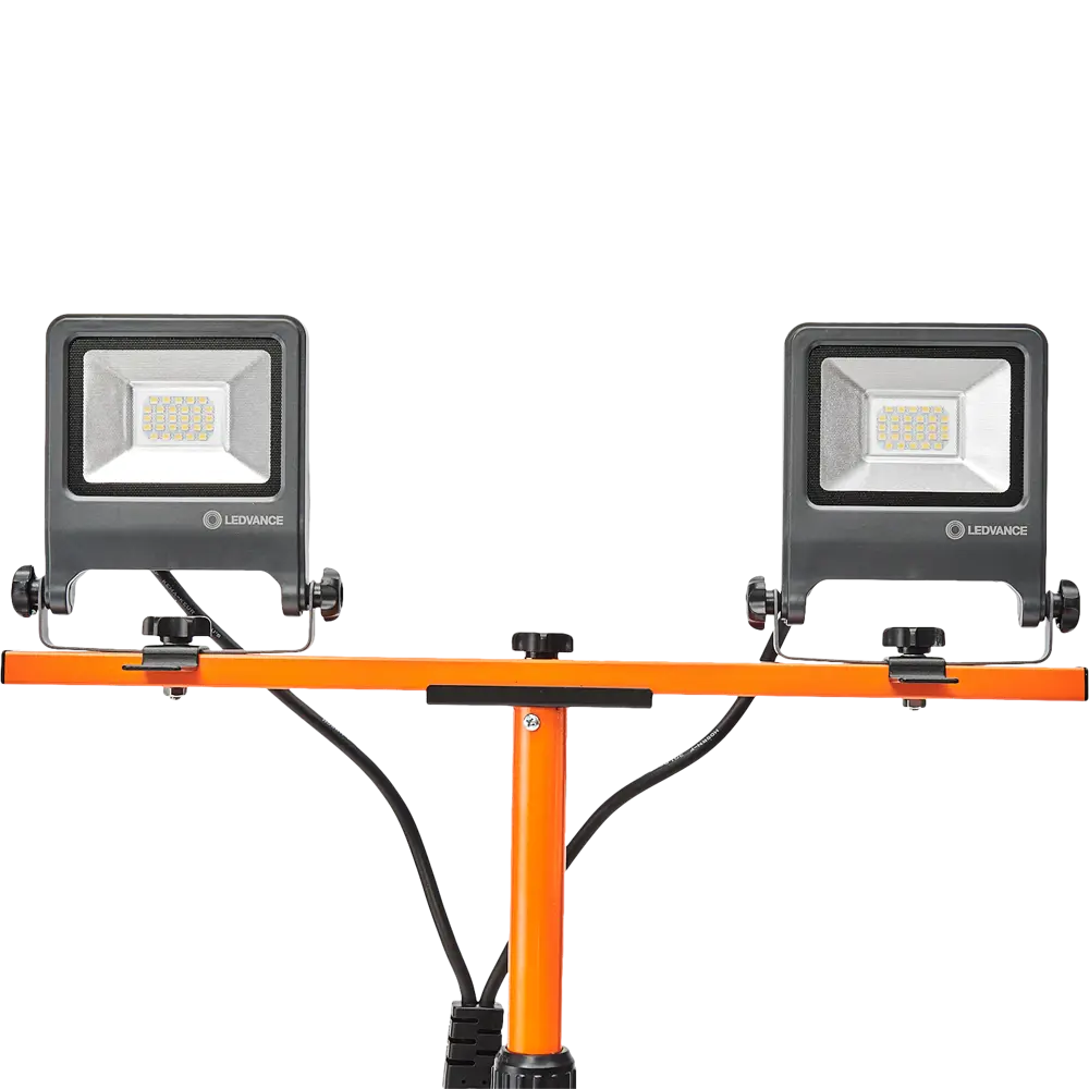 Прожектор светодиодный уличный Ledvance Work Light 2x20 Вт 4000K IP65 на треноге, нейтральный белый свет 82833082 STLM-2208789  - Вид №2
