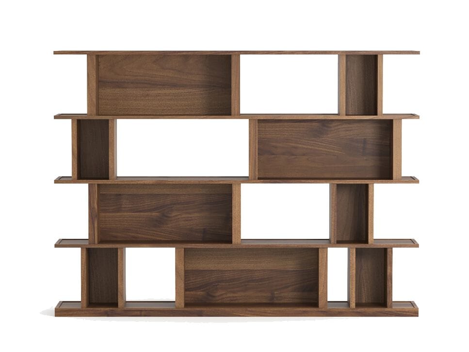 Самонесущий книжный шкаф из массива дерева Air Division ARCH-00045691
