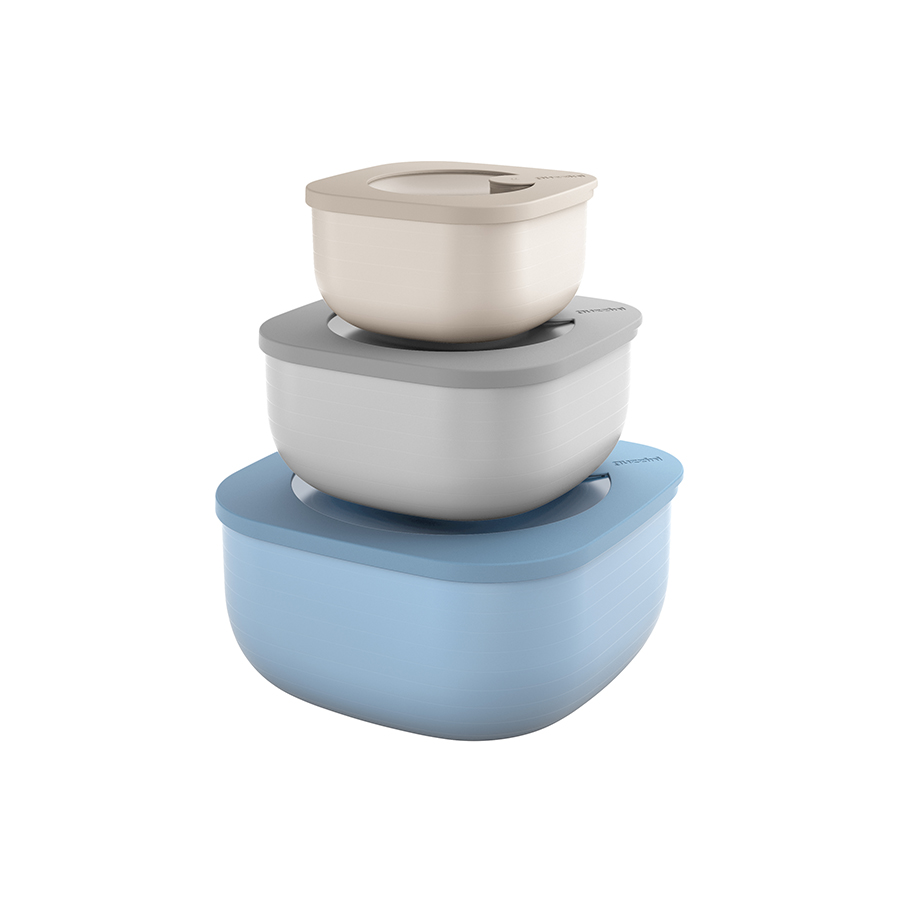 17070752 Набор контейнеров store&more, 1,9 л, 975 мл, 450 мл, 3 шт. Guzzini 