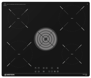 9168789 Индукционная варочная поверхность Meferi XSMART60BK POWER
