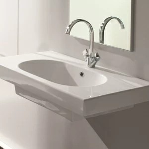 TP100 Подвесная раковина настенная овальная Olympia Ceramica  белая