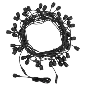 Гирлянда белт-лайт из лампочек Neon-Night Belt Light 220 В 100 м 250 ламп шаг 40 см цвет черный подвесная 86263733 STLM-2047439