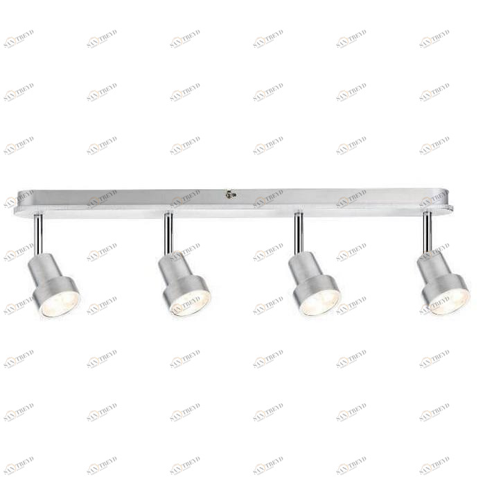 Спот потолочный светодиодный на 4 лампы хром Arioso 60224 PAULMANN ARIOSO 00-3891072 Хром 