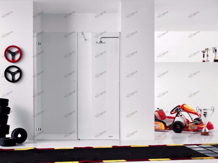 INDA® Душевая ниша с распашной дверцей и неподвижным элементом Praia design sun-id-1421946