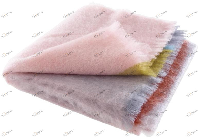 Ligne Roset Плед двойное лицо из мохера  11020081 