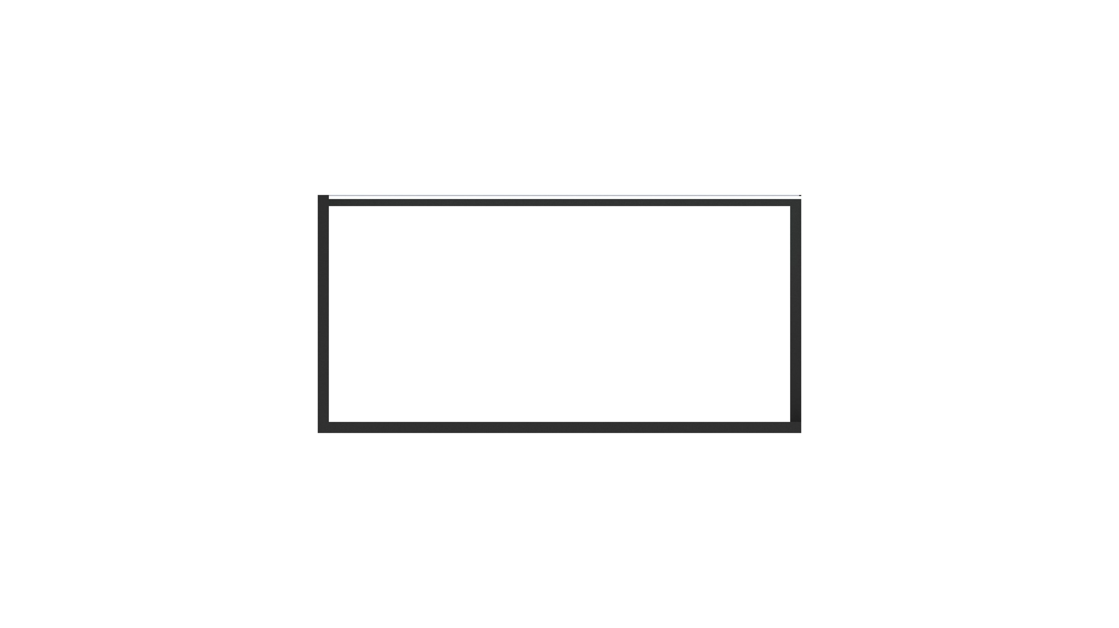 Настенное зеркало с порошковым покрытием FUNCTIONALS рамка ARCH-00119002 - Вид №2