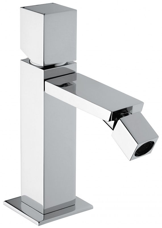 47004CR Смеситель Siris с донным клапаном "click-cck" для биде. Без рычага, цвет хром EMMEVI