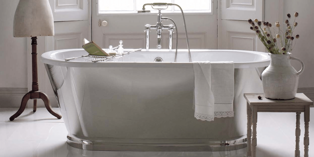 Ванна акриловая с отделкой из никеля Arcade Albermarle Radomir ARC25 - Вид №1