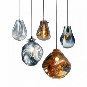 Светильник подвесной на 5 ламп 150х45 см голубой с янтарным Soap 5 9208P/5 comp.1 DELIGHT COLLECTION ДИЗАЙНЕРСКИЕ 00-3882332 Голубой;прозрачный