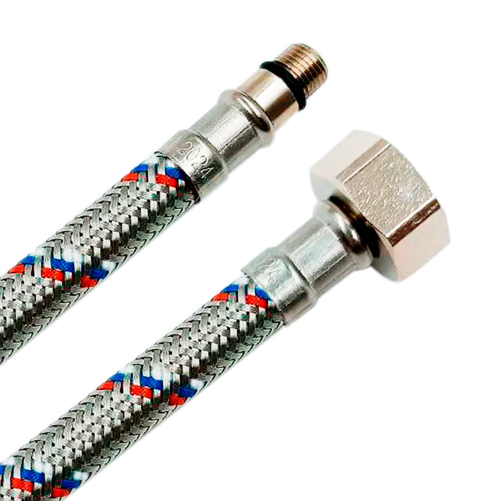 Гибкая подводка РОСТЕРМ для смесителя с оплеткой из нержавеющей стали 89409391 STLM-1566725