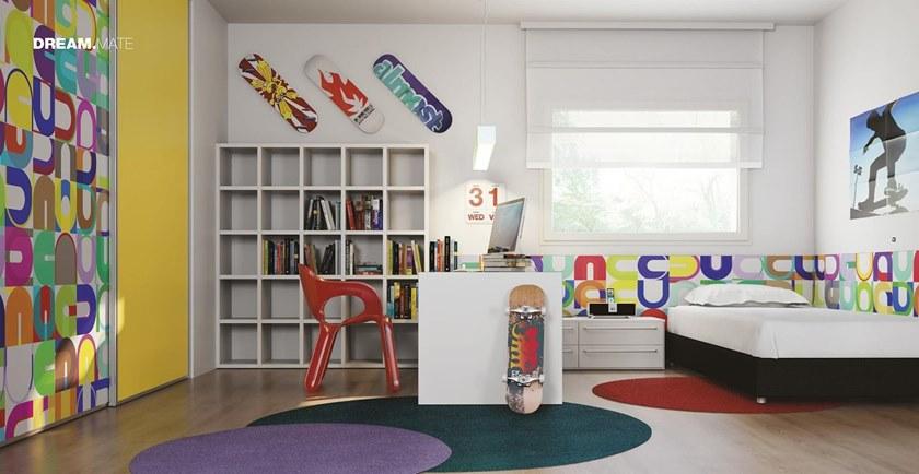 De Rosso Шкаф на заказ с hpl и алюминиевыми раздвижными дверями Aliante system sun-id-1499520 - Вид №20